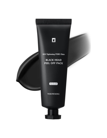 Mascarilla Peel Off TOSOWOONG Carbón 50g - Eliminación Puntos Negros