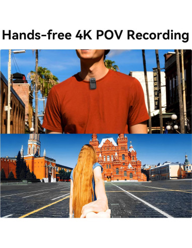 Cámara de Acción SJCAM C200 4K Compacta Impermeable