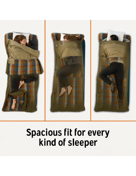 Saco de dormir Kelty Wayback 2.72 kg Rectangular 20C