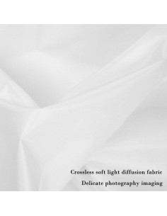 Difusor de Luz Meking 2x1.7m Tela de Difusión Blanca para Fotografía 2