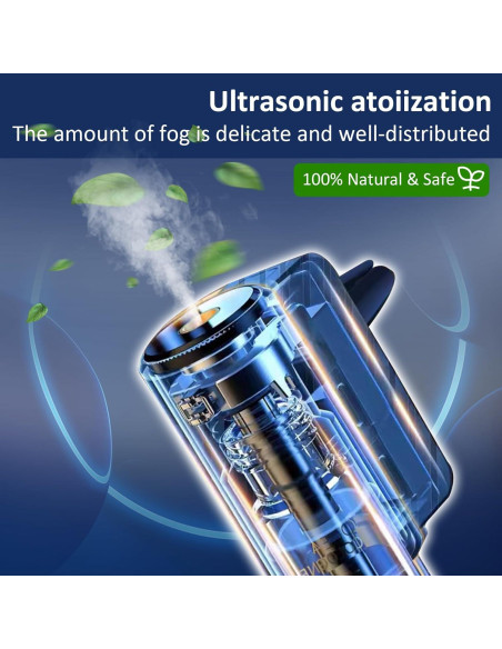 Ambientador de coche inteligente HOMHOW Coco con 3 aceites