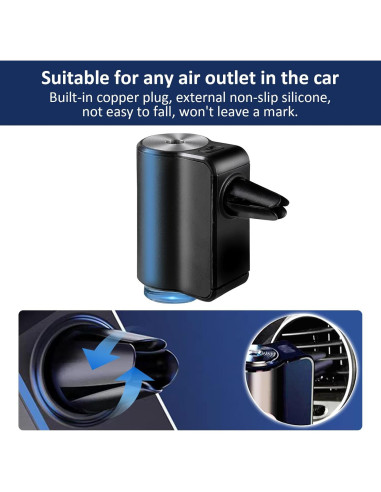 Ambientador de coche inteligente HOMHOW Coco con 3 aceites