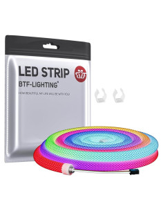 Tira LED Neón BTF-LIGHTING 3.2FT RGB IP67 Flexible