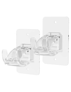 Soportes para Cortinas Autoadhesivos CIEMGNZOC 2 Pcs Transparente