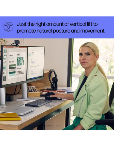 Ratón Vertical Ergonómico HP 920 Inalámbrico Bluetooth 5.3