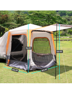 Tienda SUV HEYTRIP 2.5m Impermeable para 4 Personas 2