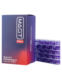 Cartuchos de Agujas Mast Tattoo Pro 50 Pcs RL+RS+RM+M1