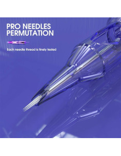 Cartuchos de Agujas Mast Tattoo Pro 50 Pcs RL+RS+RM+M1 2