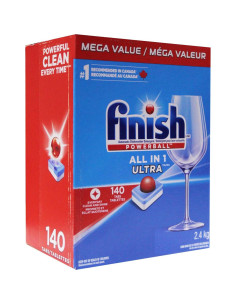 Finish Powerball Detergente para Lavavajillas 2.4 KG - 140 Tabs 2