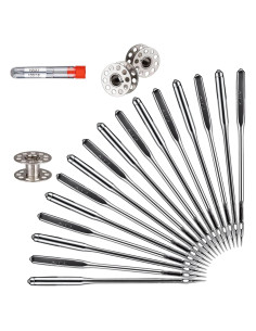 Agujas de Máquina de Coser Kidoom HAX1 100/16 - 10 Piezas