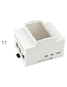 Carcasa ABS para Raspberry Pi 5 - Montaje en Riel DIN