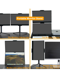 Soporte de Monitor Portátil FeeLazy FL11C Ajustable 15-18.5" 2