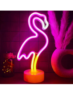 Luz de Neón LED Flamingo Rosa VIFULIN - Decoración Multicolor 2