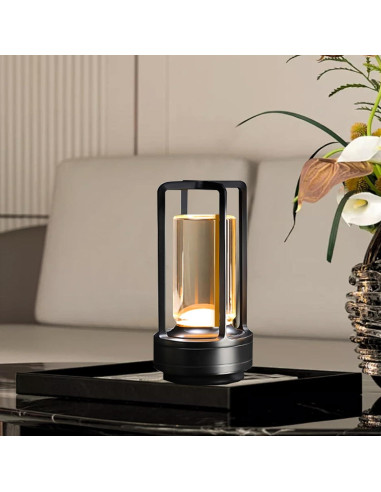 Lámpara de Mesa Inalámbrica Kipliko LED Táctil Juego de 2