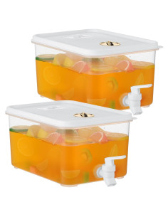 Dispensador de Bebidas Domensi 5.68L 2 Pack con Grifo y Filtro