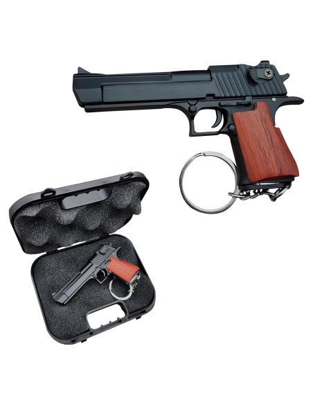 Llaveros Mini Arma GLODSE en Metal - Decoración Unisex