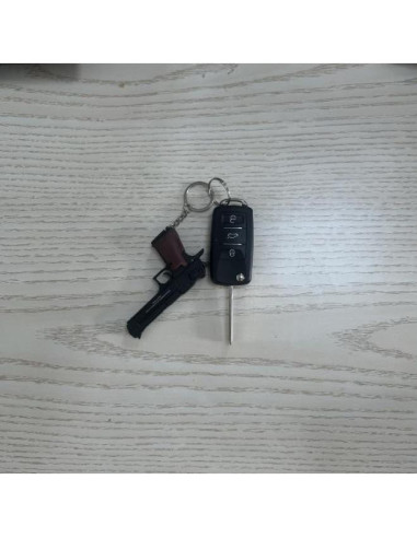 Llaveros Mini Arma GLODSE en Metal - Decoración Unisex