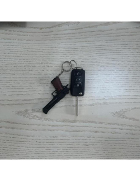 Llaveros Mini Arma GLODSE en Metal - Decoración Unisex