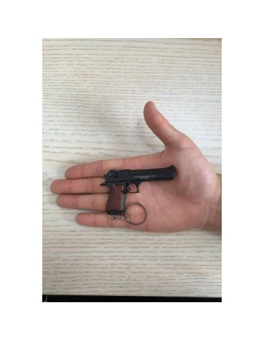 Llaveros Mini Arma GLODSE en Metal - Decoración Unisex