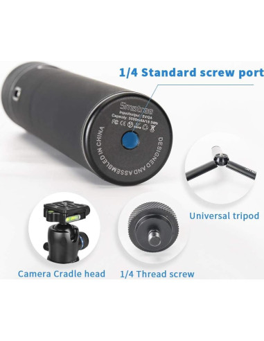 Power Stick Smatree 5000mAh para DJI Osmo Pocket 2/1