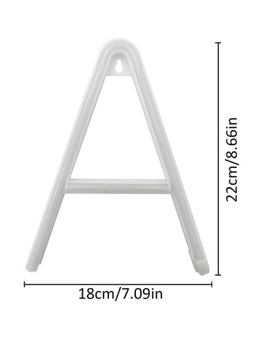 Luz LED Neón Azul ENUOLI Letra A Decoración Personalizada