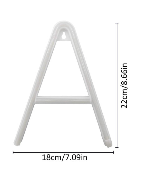 Luz LED Neón Azul ENUOLI Letra A Decoración Personalizada Luz LED Neón Azul ENUOLI Letra A Decoración Personalizada