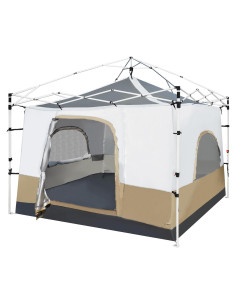 Carpa de Camping REDCAMP 6 Personas 2.9x2.9m Impermeable