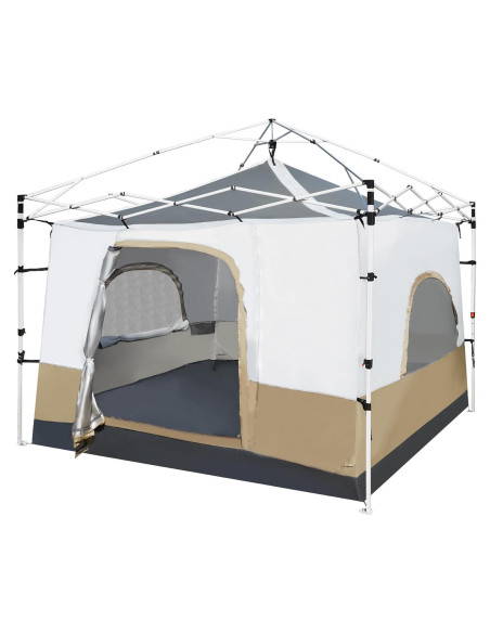 Carpa de Camping REDCAMP 6 Personas 2.9x2.9m Impermeable