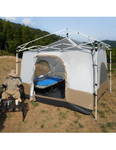 Carpa de Camping REDCAMP 6 Personas 2.9x2.9m Impermeable 2