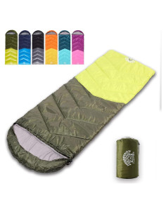 Saco de dormir Flantree 4 estaciones ligero e impermeable