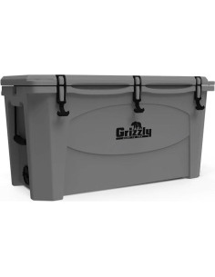 Hielera Grizzly 100 Cuartos Gris | Aislada y Duradera 2