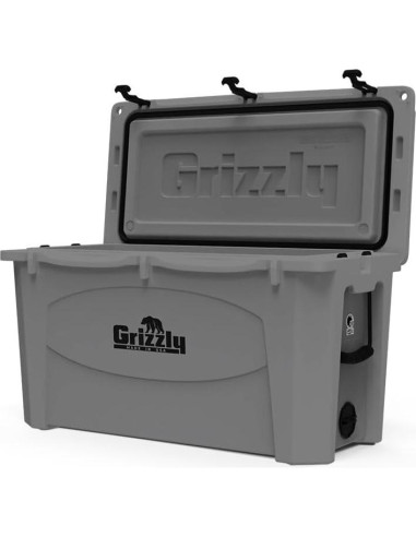 Hielera Grizzly 100 Cuartos Gris | Aislada y Duradera