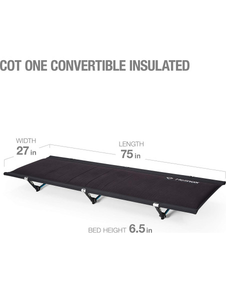 Cama de Camping Aislada Helinox Cot One 2022 - Ligera y Plegable