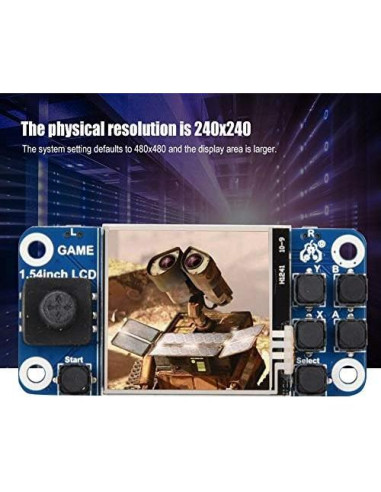 Pantalla LCD 1.54" para Raspberry Pi - 240x240 Touch