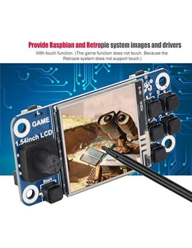 Pantalla LCD 1.54" para Raspberry Pi - 240x240 Touch