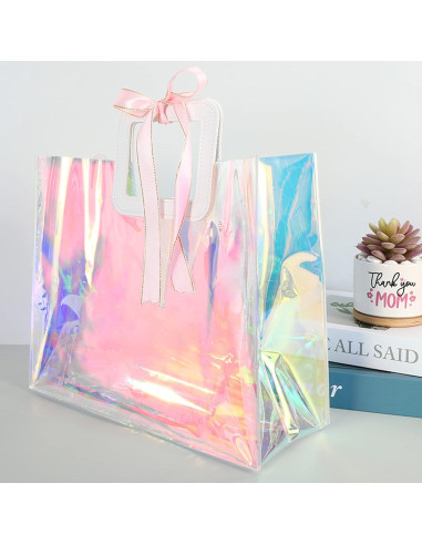 Bolsas de Regalo Holográficas Whaline 5 Piezas 32.5x29.5cm PVC