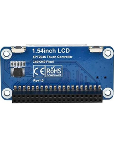 Pantalla LCD 1.54" para Raspberry Pi - 240x240 Touch