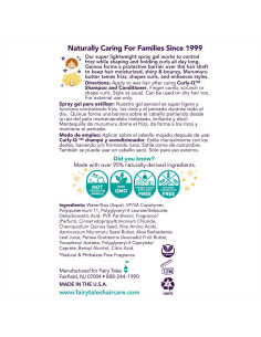 Gel de Estilo Curly Q Fairy Tales para Niños - 181 g - Libre de Parabenos y Sulfatos 2