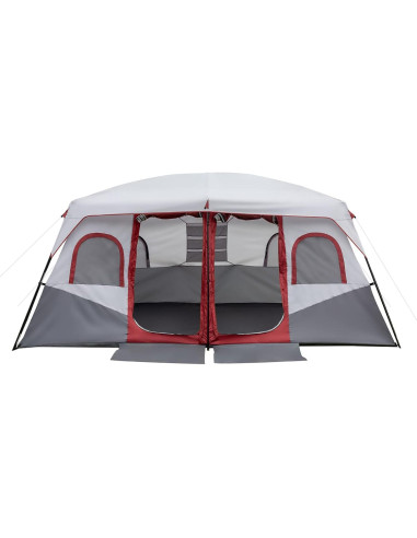 Carpa de Camping Outvita para 10 Personas, 2 Habitaciones, Impermeable