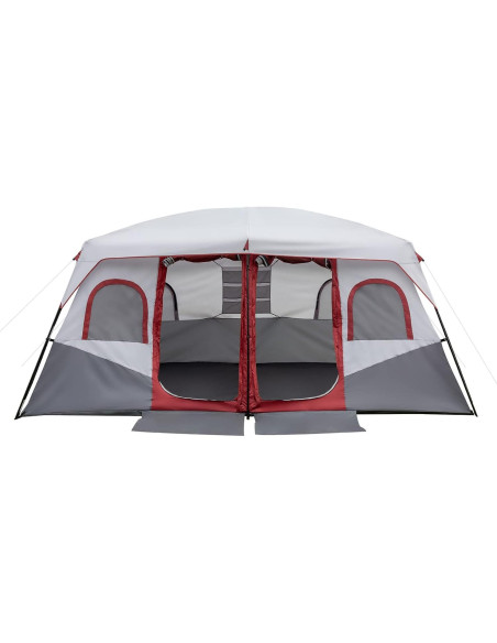 Carpa de Camping Outvita para 10 Personas, 2 Habitaciones, Impermeable