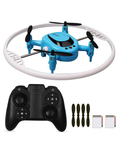 Mini Drone RC Droneskyve X18 para Niños - Vuelo 360 y 90