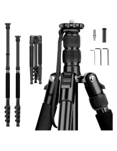 Trípode JOILCAN Profesional de Aluminio 74" Ajustable