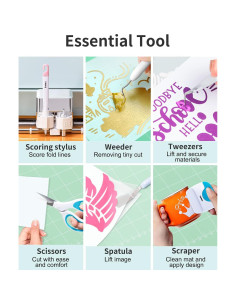 Kit de Herramientas de Desmalezado Sooez para Cricut - 6 Piezas 2