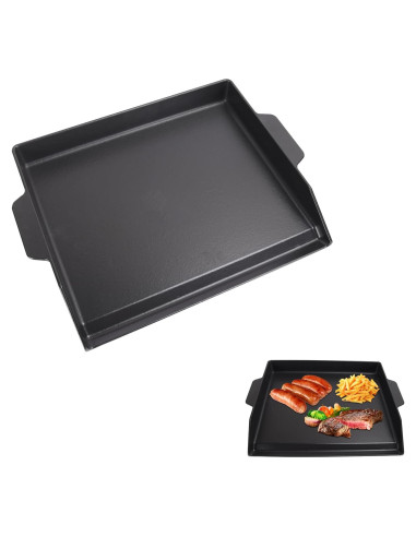 Plancha de Hierro Fundido PETKAO 18 x 14 cm Antiadherente