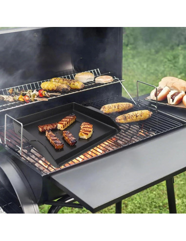 Plancha de Hierro Fundido PETKAO 18 x 14 cm Antiadherente