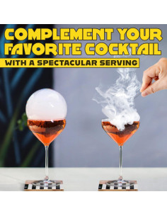 Mezcla de Burbujas para Cocktail Smoker Homia 240ml 2