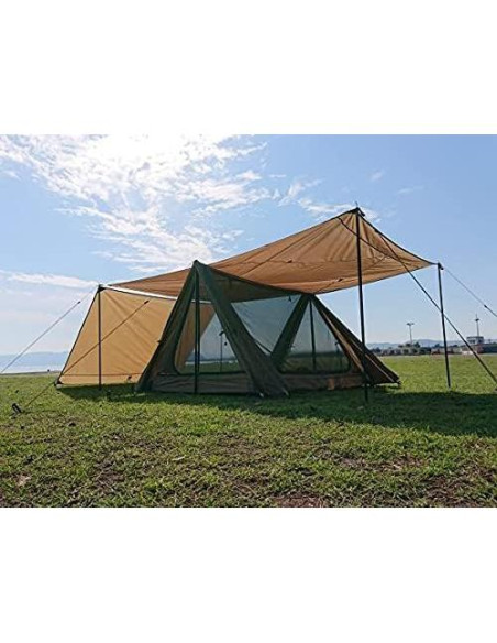 Huella de Carpa Impermeable OneTigris 206x165 cm Nylon
