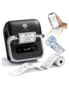 Impresora de Etiquetas Phomemo M250 Portátil 2025 - 100 Etiquetas