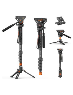 Monopod Profesional COMAN KX3232-Q6 para Cámara 185 cm