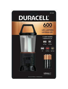 Linterna LED Duracell 600 Lúmenes IPX4 para Camping y Emergencias 2